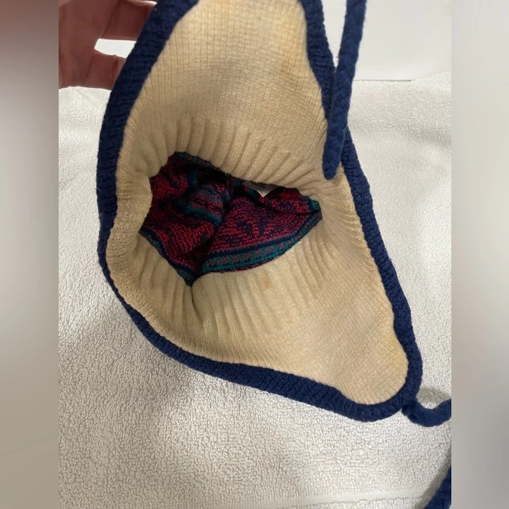 SMILEY VINTAGE WOOL BEANIE
